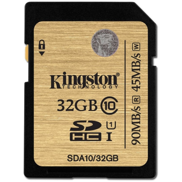 Карта пам'яті Kingston Ultimate SDHC 32GB Class10 UHS-I R90/W45MB/s